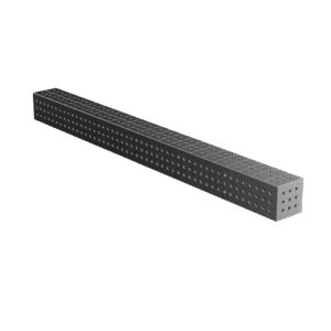 GPPH Koppling, block PRO 2400x200x200 mm fi 16 mm rutnät 50x50 mm