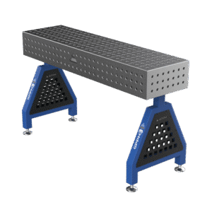 GPPH Svetsstöd TRESTLE ECO på fötter 1500x400x200 mm fi 16 mm rutnät 50x50 mm