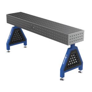 GPPH Svetsstöd TRESTLE ECO på fötter 2000x400x200 mm fi 16 mm rutnät 50x50 mm