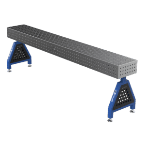 GPPH Svetsstöd TRESTLE ECO på fötter 3000x400x200 fi16 mm rutnät 50x50 mm