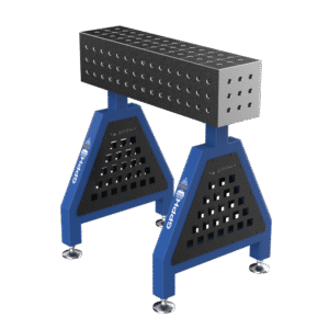GPPH Svetsstöd TRESTLE ECO på fötter 800x200x200 mm fi 16 mm rutnät 50x50 mm