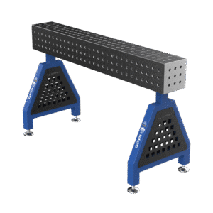 GPPH Svetsstöd TRESTLE PLUS på fötter 1500x200x200 mm fi 16 mm rutnät 50x50 mm