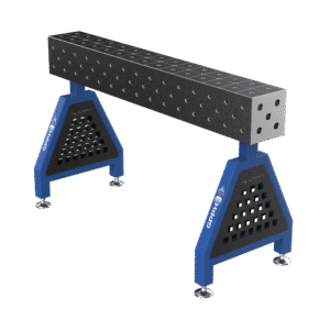 GPPH Svetsstöd TRESTLE ECO på fötter 1500x200x200 mm fi 16 mm diagonalt rutnät