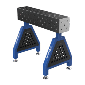 GPPH Svetsstöd TRESTLE PLUS på fötter 1000x200x200 mm fi 16 mm diagonalt rutnät
