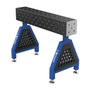 GPPH Svetsstöd TRESTLE PLUS på fötter 1200x200x200 mm fi 16 mm diagonalt rutnät