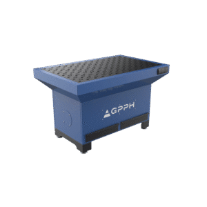 GPPH Slip- och svetsstation basmodul 1270x770 mm fi28 mm rutnät 100x100 mm
