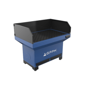 GPPH  Slip- och svetsstation basmodul med skyddspaneler 1270x770 mm fi28 mm rutnät 100x100 mm