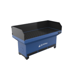 GPPH Slip- och svetsstation basmodul med skyddspaneler 1870x770 mm fi28 mm rutnät 100x100 mm