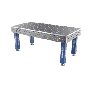 GPPH Svetsbord EXPERTpå fötter 2000x1000 mm fi28 mm rutnät 100x100 mm