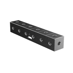 GPPH  Koppling, block EXPERT 600x100x100 fi28 mm rutnät 100x100 mm