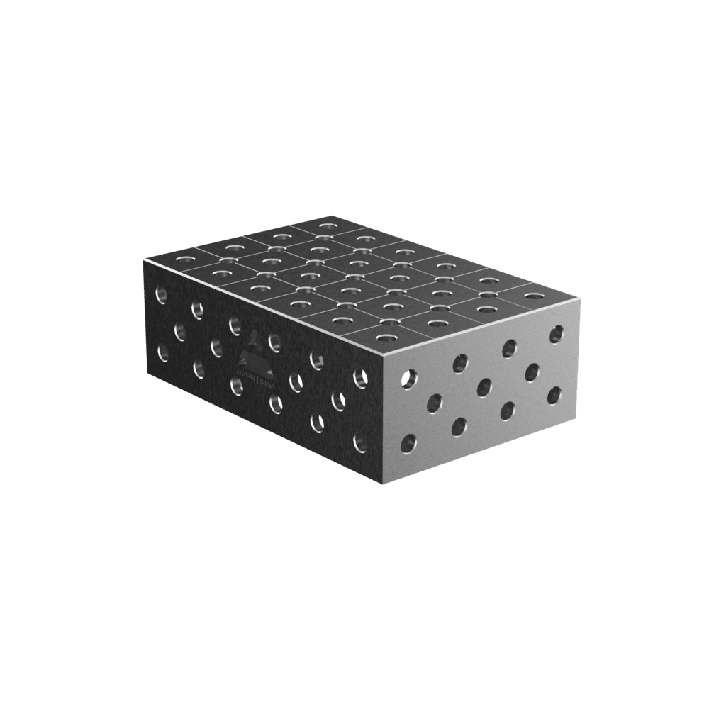 GPPH Koppling, block PRO 600x400x200 fi28 mm diagonalt rutnät