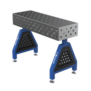 GPPH  Svetsstöd TRESTLE PLUS på fötter 1200x400x200 mm fi 28 mm diagonalt rutnät
