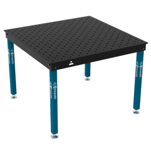 GPPH Svetsbord BASIC på fötter 1200x1200 mm fi16 mm diagonalt rutnät