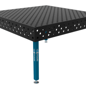 GPPH  Svetsbord ECO på fötter 1500x1480 mm fi28 mm diagonalt rutnät
