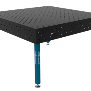 GPPH  Svetsbord ECO på fötter 1500x1480 mm fi16 mm diagonalt rutnät