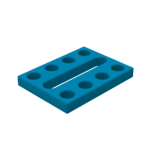 GPPH Adapterplatta EXPERT 200x150 fi 28 mm