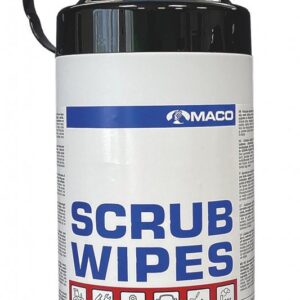 MACO Scrub Wipes Citrus Blå 50st