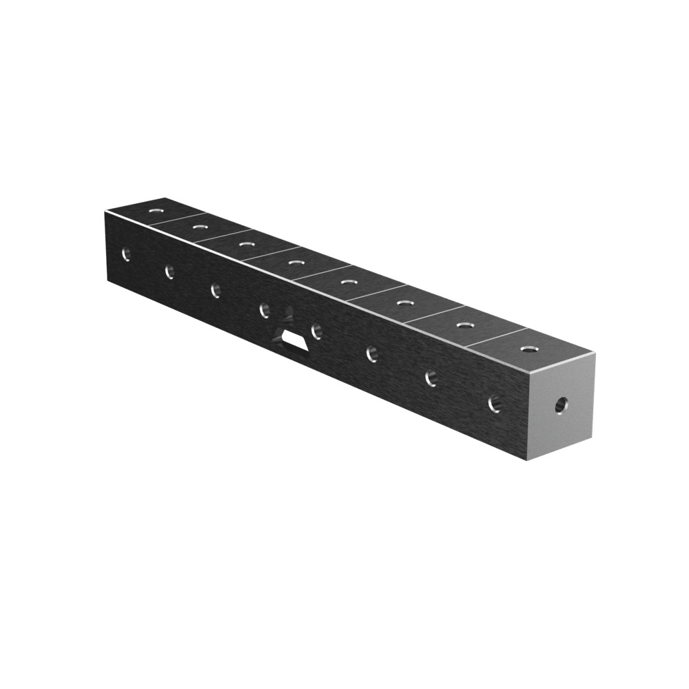GPPH Koppling, block ECO 800x100x100 fi16 mm rutnät 100x100 mm