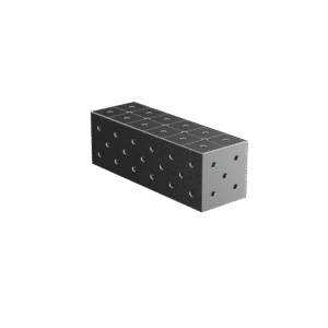 GPPH  Koppling, block ECO 600x200x200 mm fi 16 mm diagonalt rutnät