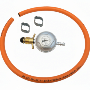 R!MAC Regulatorset 30mbar komp med 1m gasolslang