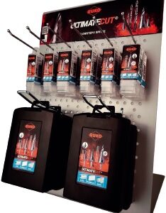 RUKO Ultimatecut stegborr. Display