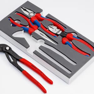 KNIPEX Set tänger "Basic" i skumplastinlägg