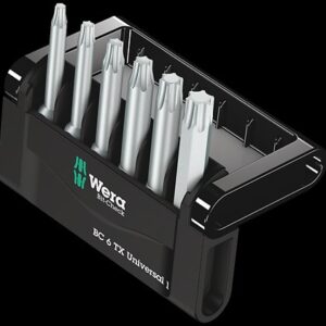 WERA Bit-Check 6 TX Universal 1 Bits for TX screws 867/4 Z TORX® 1 x TX 10x50; 1 x TX 15x50; 1 x TX