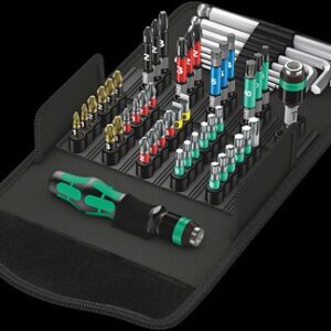 WERA Kraftform Kompakt 100 Bits assortment 813 R 1 x 1/4"x90;889/4/1 K 1 x 1/4"x50;851/1 BTZ PH 2 x
