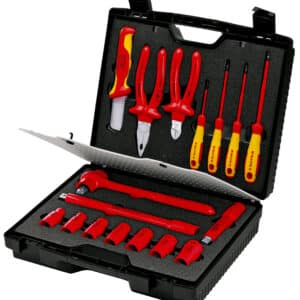 KNIPEX Kompaktlåda 17 delar