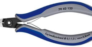 KNIPEX Precisionselektroniksidavbitare 125 mm