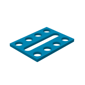 GPPH Adapterplatta PLUS 200x150 fi 16 mm