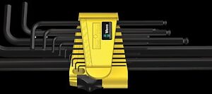WERA 950 PKL/13 SZ N L-key set, imperial, BlackLaser 950 PKL inch 1 x 0,05"x83; 1 x 1/16"x91; 1 x 5/