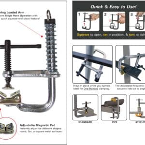 STRONGHAND Enhandstving 140mm