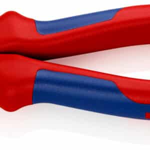 KNIPEX Kombinationstång Med flerkomponentsöverdrag förkromad 200 mm skär med fasett