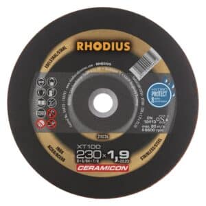 Rhodius kapskiva XT100 Ceramicon INOX