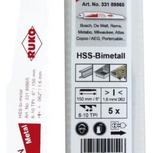 RUKO Tigersågblad