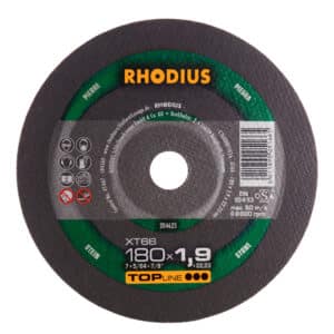 Rhodius XT66 kapskivor för stenmaterial samt titan