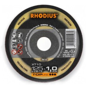 Rhodius Kapskivor XT10 INOX