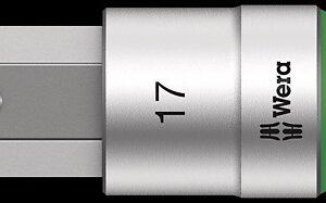 Wera 8740 C HF Zyklop bit socket with 1/2" drive with holding function