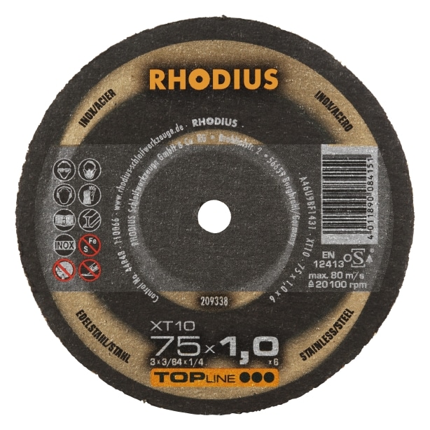 RHODIUS XT10 Mini 50x2,0x6,0 (25 stk förp)